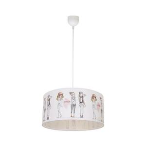 Gyerek csillár GIRLS VIBES 1xE27/60W/230V átm. 40 cm lányoknak H0990 kép