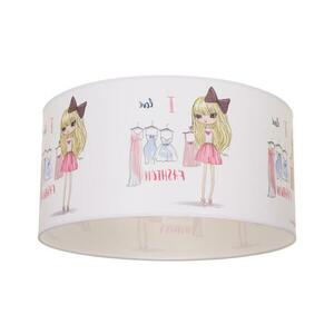Gyerek mennyezeti lámpa GIRLS VIBES 1xE27/60W/230V átm. 40 cm Imádom a divatot H0979 kép