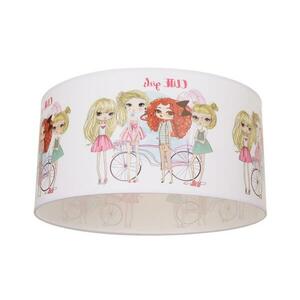 Gyerekszobai mennyezeti lámpa GIRLS VIBES 1xE27/60W/230V Ø 40 cm lányoknak H0982 kép