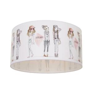 Gyermek mennyezeti lámpa GIRLS VIBES 1xE27/60W/230V, átm. 40 cm, lányoknak H0991 kép