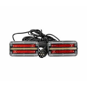 KÉSZLET 2x LED Utánfutó lámpa 12m vezeték LED/12-24V IP65 TT.12025 kép