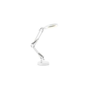 LED dimmelhető asztali nagyítólámpa 2 az 1-ben AURIQ LOUPE LED/10W/5V 3000/4000/6500K fehér 004826 kép
