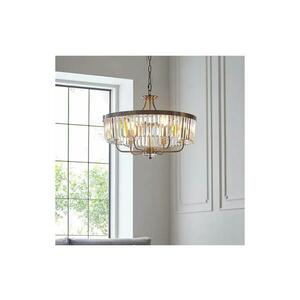 Endon 102505 - Láncra függesztett csillár, 6xE14/6W/230V, Ø 55 cm, sárgaréz 102505 kép
