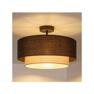 BRILAGI - LED felületre szerelhető csillár BOHO ECO 1xE27/10W/230V Ø 40 cm barna/krémszínű 8590828052388 kép