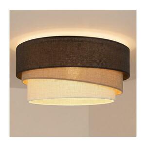 BRILAGI - Mennyezeti lámpa TRIO 1xE27/60W/230V Ø 40 cm barna/bézs/fehér 8590828052586 kép
