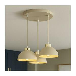 BRILAGI - Csillár kábellel MOON 3xE27/60W/230V bézs/arany 86-006B kép