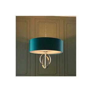 Endon 95223 - Láncos csillár 5xE27/10W/230V átmérő 70 cm kék/szürke 95223 kép