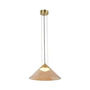 PRESTO kábeles csillár 1xGX53/10W/230V átm. 42 cm arany/füstös bézs 31-51042 kép