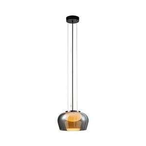 Kábeles függőlámpa INSIEME 1xGX53/10W/230V, átmérő 35 cm, füstszínű fekete 31-50878 kép