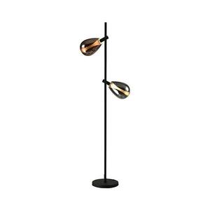 Állólámpa DENSO 2xG9/5W/230V fekete króm/réz 52-51264 kép