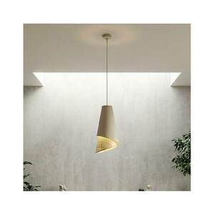 EMIBIG MODA zsinóros függőlámpa 1xE27/15W/230V bézs/rattan 1620/1 kép