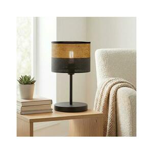 EMIBIG Asztali lámpa KARBON 1xE27/15W/230V fekete/barna 1653/LN1 kép