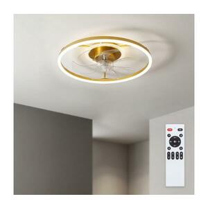 Brilagi - LED dimmelhető mennyezeti látor LED/66W/230V 55 cm fehér/arany + távirányító WF-OSD-177-GLD kép