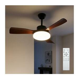 BRILAGI - LED dimmelhető mennyezeti látor LED/34W/230V 106 cm fekete/barna +távirányító WF-OSD-188 kép