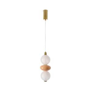 LED csillár kábelen FLORES LED/12W/230V arany/narancs 32-50649 kép