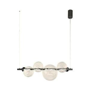 LED csillár kábelen PLAYA LED/12W/230V fekete 34-50502 kép