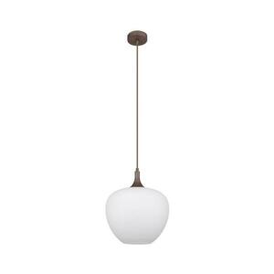 Globo 15548H1C - Csillár zsinóron MAXY 1xE27/60W/230V fehér/barna 15548H1C kép