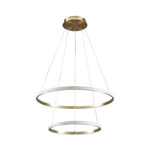 LED kábeles csillár DIANA LED/44W/230V 4000K átm. 59 cm arany 337863 kép