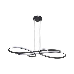 LED csillár kábelen VIOLIN LED/40W/230V, fekete 338198 kép