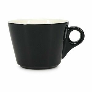 Fekete porcelán csésze cappucinóhoz 160 ml Barista – BonBistro kép