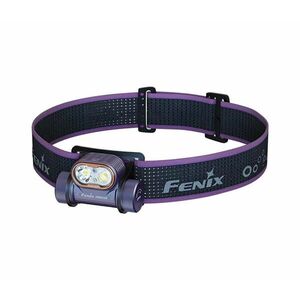 Fenix HM55RPRP - LED, szabályozható fényerejű, újratölthető fejlámpa LED/USB 1600mAh IP68 1200lm 141, 2h lila HM55RPRP kép