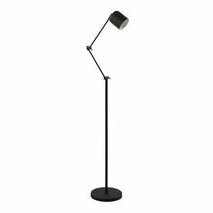 Fekete dimmelhető állólámpa (magasság 150 cm) Rijeka – Light & Living kép