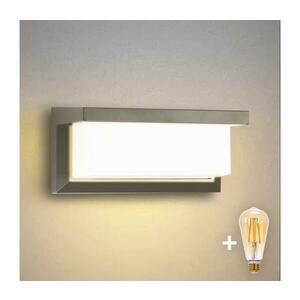 BRILAGI - LED dimmelhető kültéri fali lámpatest BRICKY 1xE27/6W/230V 2700-6500K IP54 szürke BG1696+AI0601 kép