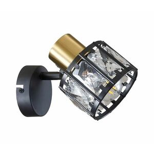 ZAHARA fali lámpa 1xE27/10W/230V fekete 336767 kép