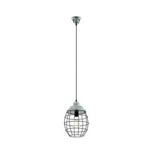 Eglo 79435 - Kábeles függőlámpa BAMPTON 1xE27/60W/230V szürke/fekete 79435 kép