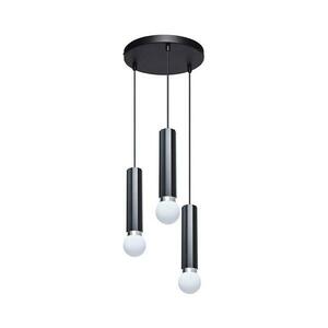 PND-33849-3R-BK - Kábeles csillár MACERA 3xE27/40W/230V fekete PND-33849-3R-BK kép