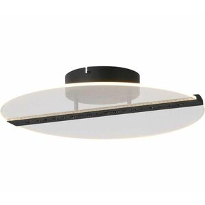 Rabalux 71483 - LED mennyezeti lámpa NORAEL LED/20W/230V 3000 átm. 41 cm fekete/átlátszó 71483 kép