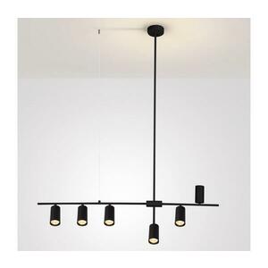 BRILAGI - Kábeles CRANE függeszték 6xGU10/30W/230V fekete WO-CRANE-06-BLK-OEM kép