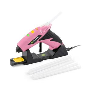 Fieldmann - Vezeték nélküli forró ragasztópisztoly 4V 1500 mAh rózsaszín 50007415 kép