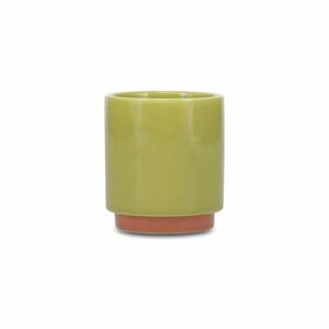 Zöld-narancssárga kőedény csésze 270 ml Duo – ONA kép