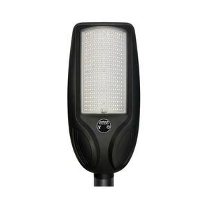 Fényerőszabályozható LED napelemes utcai lámpa érzékelővel VENICE 200W/12000 mAh IP65 fekete +távirányító EKO2515 kép