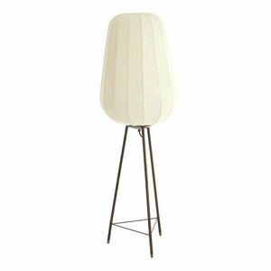 Fehér állólámpa textil búrával (magasság 133 cm) Bibury – Light & Living kép