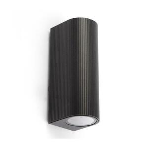 FARO Barcelona FARO 70327 - Kültéri fali lámpatest ESTELA 2xGU10/5W/230V IP65 fekete 70327 kép