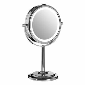 Kozmetikai tükör világítással-nagyítós (kétszeres nagyítás) ø 15 cm Cassini – Premier Housewares kép