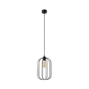 Kábeles függőlámpa DESTELLO 1xE27/15W/230V, átm. 21 cm, fekete LM-1.324/A/CZARNY kép