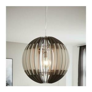 Eglo 63256 - Kábeles csillár OLMERO PRO 1xE27/60W/230V átm. 40 cm szürke/fehér 63256 kép