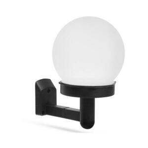 LED Napelemes fali lámpa LED/1, 2V 40mAh IP44 fekete 11710 kép