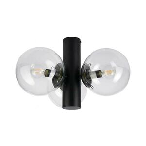 Mennyezeti lámpatest SFERIO 3xE14/5W/230V fekete/átlátszó LM-3.298/CZARNY/TRANSPARENT kép