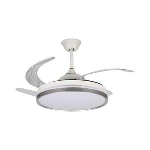 46372 - PLAVE LED dimmelhető lámpatest látorral, 36 W, 230 V, CCT, ezüst/fehér + távirányító 46372 kép