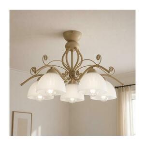 Brilagi - ANTICO MODERN felületre szerelhető csillár 5xE27/60W/230V bézs 8590828037941 kép