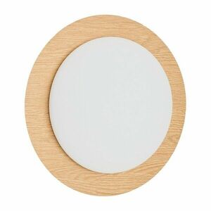 Natúr színű fém LED fali lámpa ø 40 cm Novae – Kave Home kép