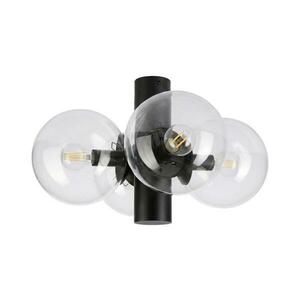 Mennyezeti lámpa SFERIO 4xE14/5W/230V fekete/átlátszó LM-4.298/CZARNY/TRANSPARENT kép