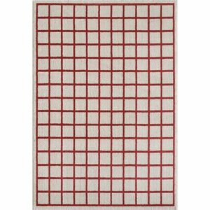 Piros-bézs szőnyeg 120x170 cm Picnic – ESTE kép