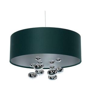 BUBBLE kábeles függőlámpa 1xE27/60W/230V, átmérő 40 cm, zöld 01B-003-40 kép
