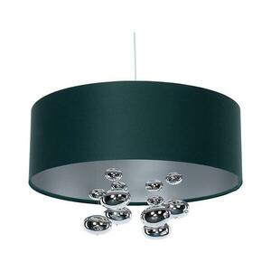 BUBBLE függőlámpa kábellel 1xE27/60W/230V, átm. 50 cm, zöld 01B-003-60 kép