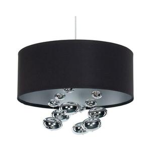 BUBBLE kábeles függeszték 1xE27/60W/230V Ø 40 cm fekete 01B-002-40 kép